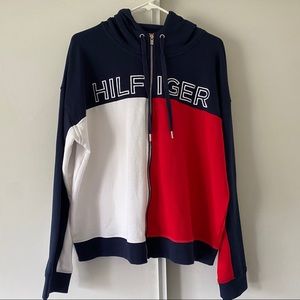 Tommy Hilfiger Sport Colorblocked Zip-up Hoodie
